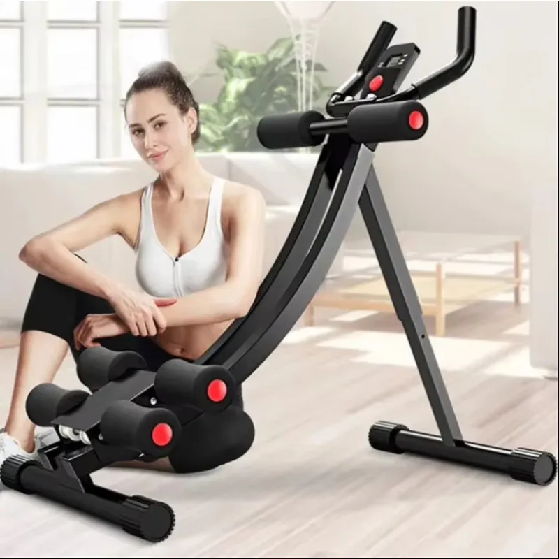 

Home Use Gym Fitness Equipment Abdominal Trainer Exercise Pad Machine Abdominal Coaster Rolling Machine