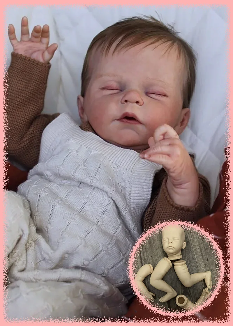 

Набор кукол Alix Reborn, Новое поступление, 21 дюйм, незавершенная неокрашенная пустая кукла «сделай сам», детали с тканевым телом, коллекционная художественная кукла