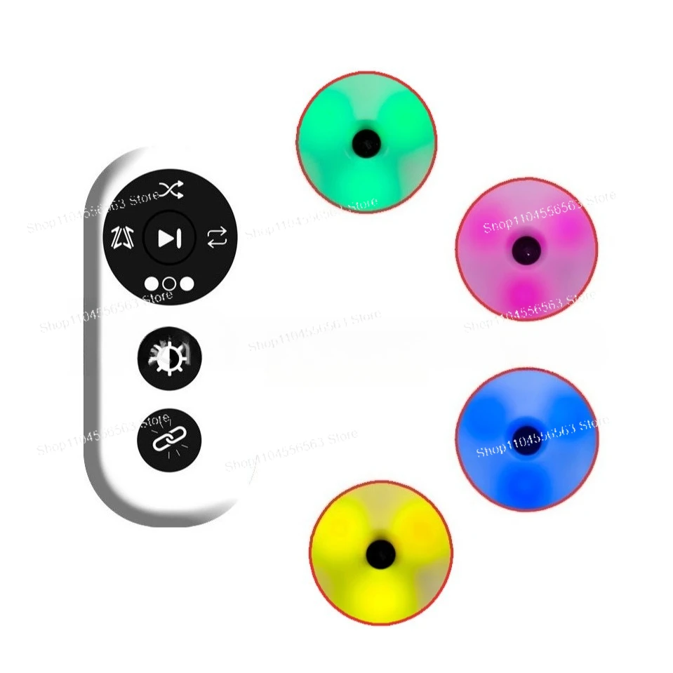 2025 New Smart Reaction Training Light, 4-Light Set Remote Control Speed Drill for Kids Soccer Basketball (Red)