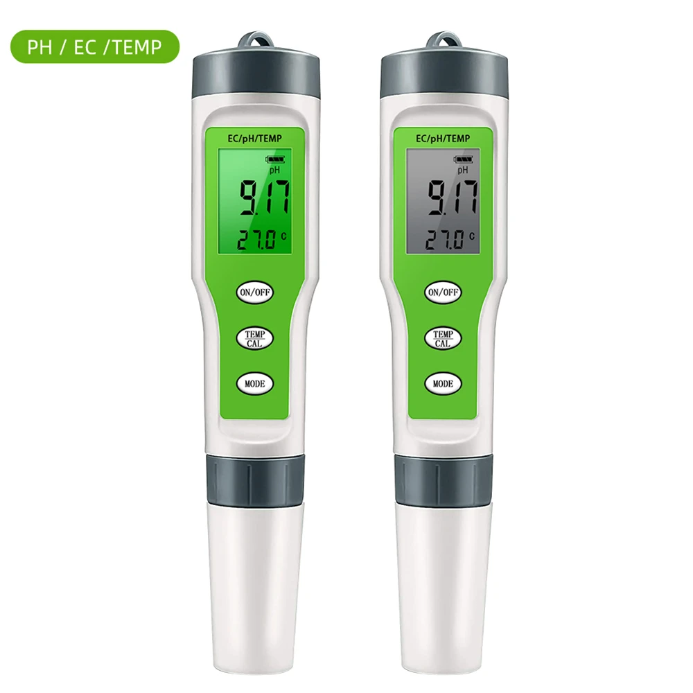 Misuratore di PH 4 in 1 PH/TDS/EC/misuratore di temperatura Tester digitale per Monitor della qualità dell\'acqua per piscine acquari di acqua