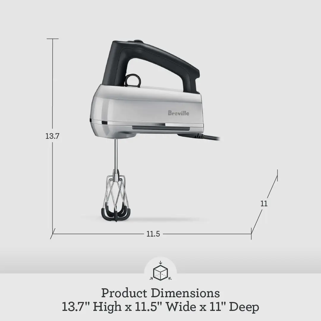 Breville Handy Mix Scraper BHM800DBL, Damson Blue