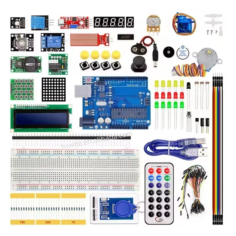High Quality RFID UNO R3 Starter Kit Development Board Upgraded Version Leaning Suite with Retail Box