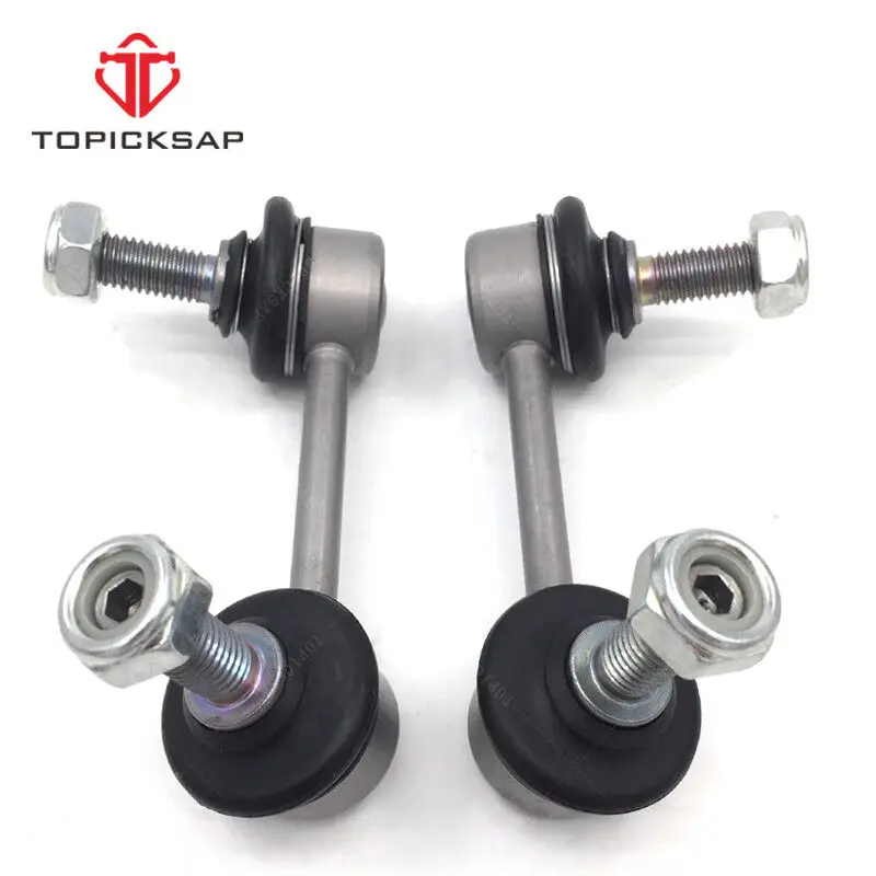TOPICKSAP 10 قطعة الجبهة العلوي ذراع التحكم التعادل قضيب ربط Sway بار الروابط تعليق أطقم لكاديلاك CTS RWD 2003 2004 2005 - 2007