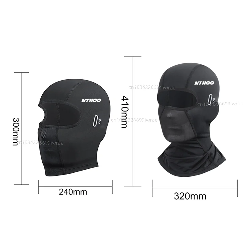 Cooling Motorcycle Balaclava Mask UPF50+ UV Protection Breathable Face Cover Summer For Honda NT1100 CB1100X NT 1100 CB 1100 X