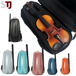 Backpack design composite carbon fiber 4/4 violin Case,Hard Shell Storage Protect Violin box bag Waterproof shockproof backpack