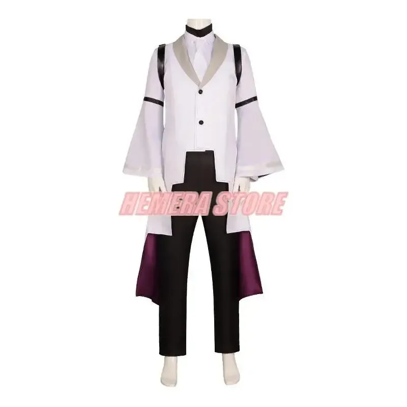 silisili ASigma Cosplay Anime Bungou Stray Dogs 4th Costume Sigma Trench Uniform Suit Halloween Christmas Party Outf 2025 ☆ New