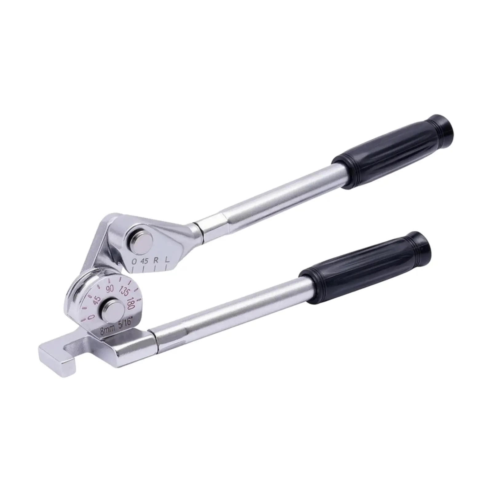 Hand Held Metal Tube Bending Machine with Hinged Head for Copper Aluminum and Steel Pipe for Tight Spaces