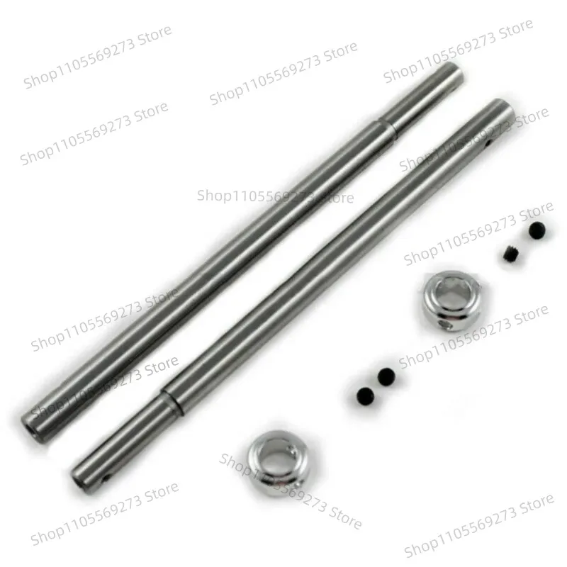 2PCS 140mm/153mm Metal Main Shaft RC Helicopter Rotor Head Replacement Part 500 PRO