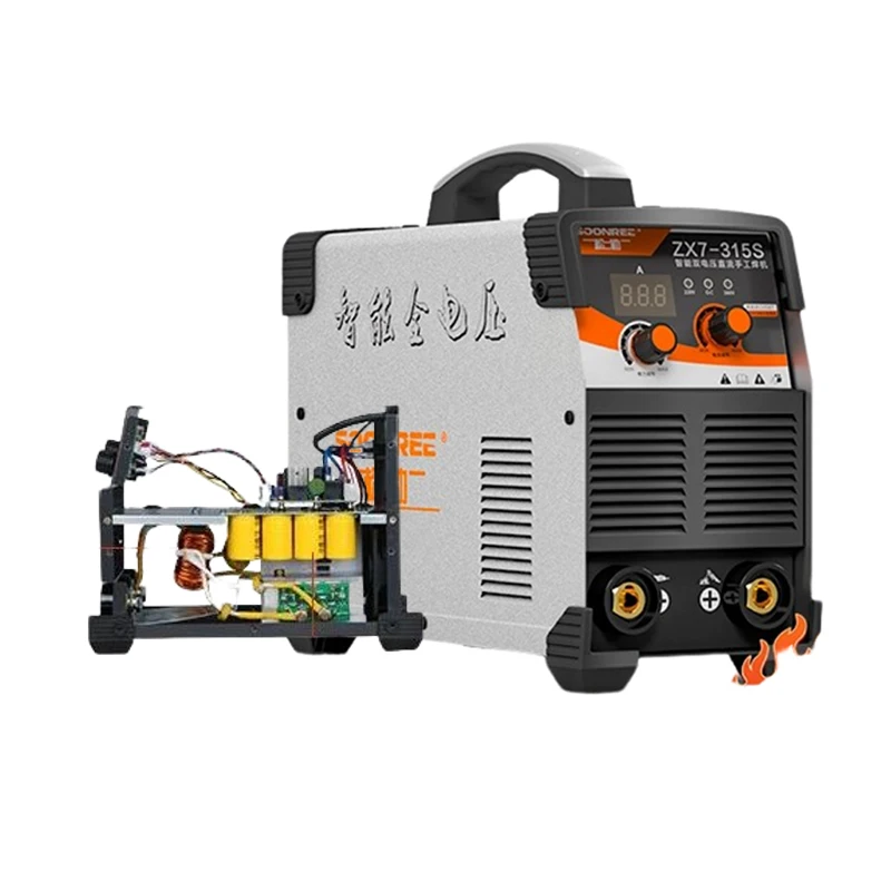 SOONREE ZX7-315 industrial dupla tensão 220v 380v dupla utilização automática doméstica pequena cobre puro