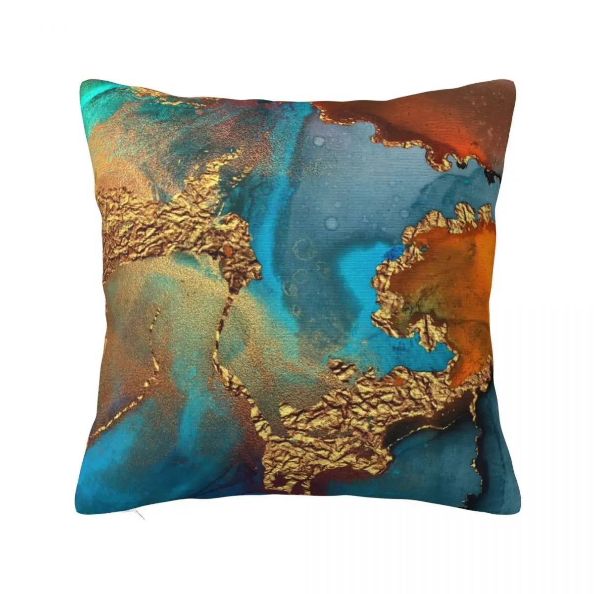 

glamorous gold ink autumn texture Throw Pillow Cushion Covers For Living Room Decorative Cushions For Luxury Sofa