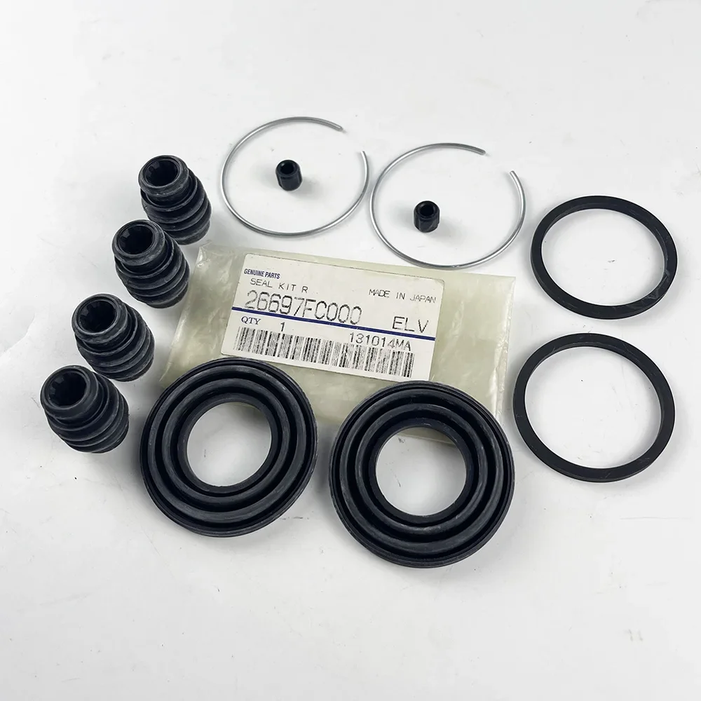 

NBJKATO Brand New Genuine 26697FC000 Rear Caliper Seal Kit For Subaru Impreza Forester Baja Outback Legacy 1998-2009