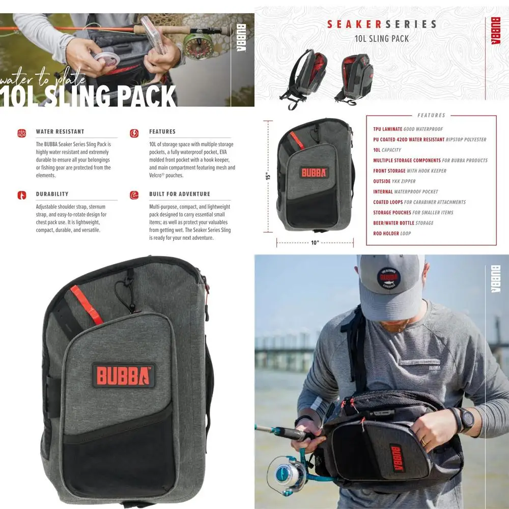 

Premium 10L Dry Travel Bag: Weather-Resistant for Anglers