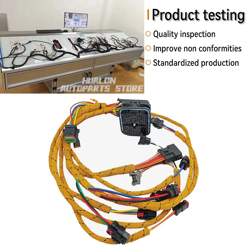 381-2499 3812499 Excavator Engine Wiring Harness For Caterpillar CAT C7 Engine 324D 325D 329D 324D 326D E324D E326D