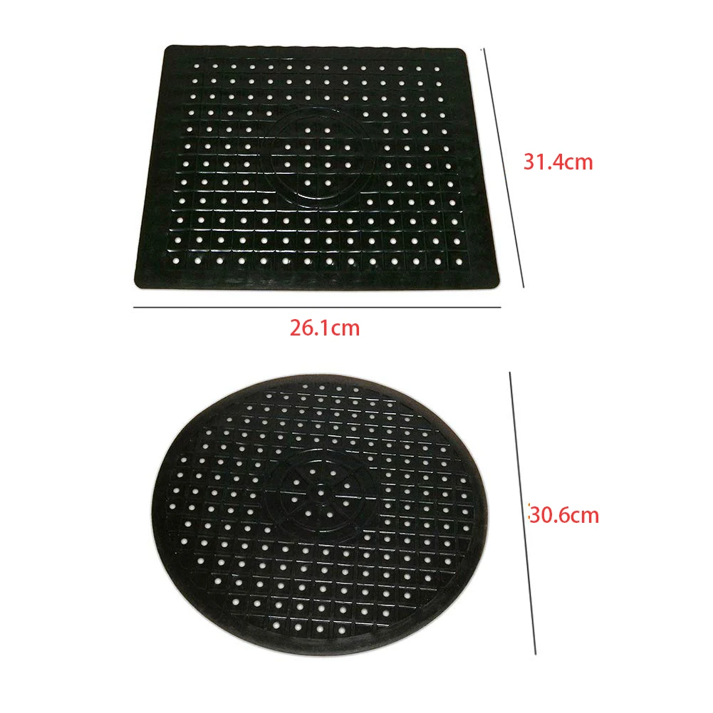 Kitchen sink protection mat, mesh soft rubber sink dishwasher, quick drainage mat protection mat, anti slip mat sink