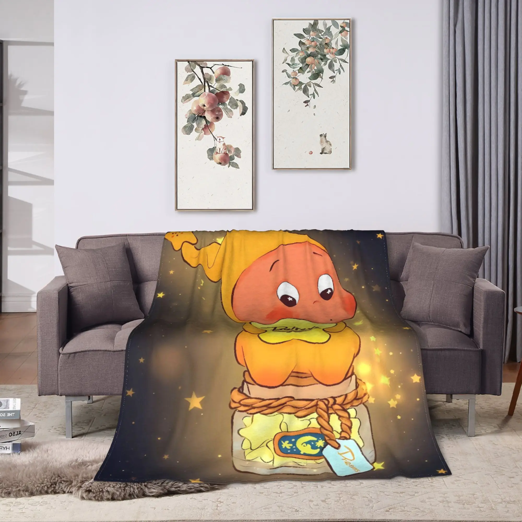 Twinkle Twinkle Believe Yourself Sweet Dream Plush Blanket Children  Flannel Bedding Throws Soft Warm Design Quality Bedspread