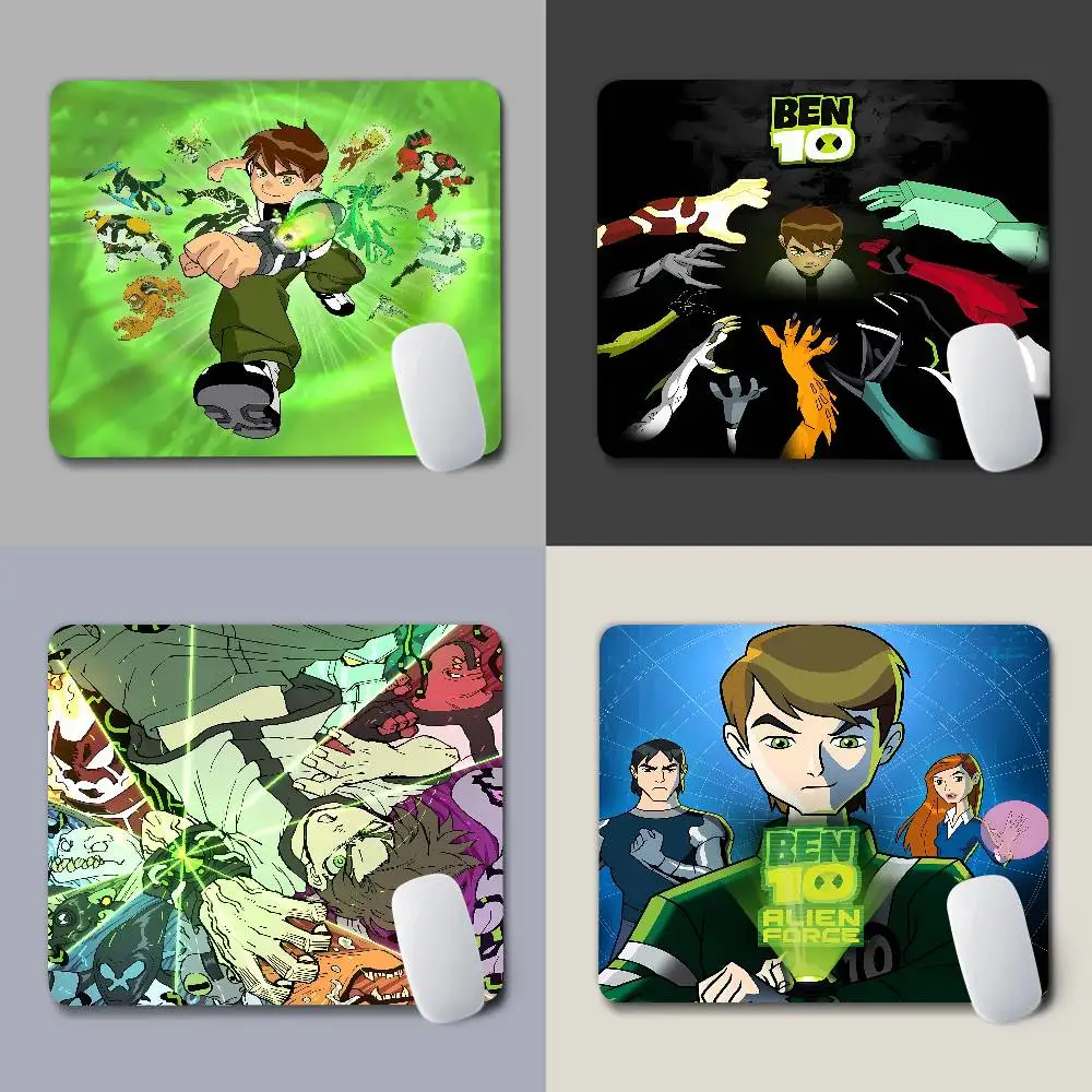 Anime B-Ben 10 Small Mouse Pad Gaming Laptop Mousepad Gamer Carpet Keyboard Mat Desk Protector Cartoon Mause Pad