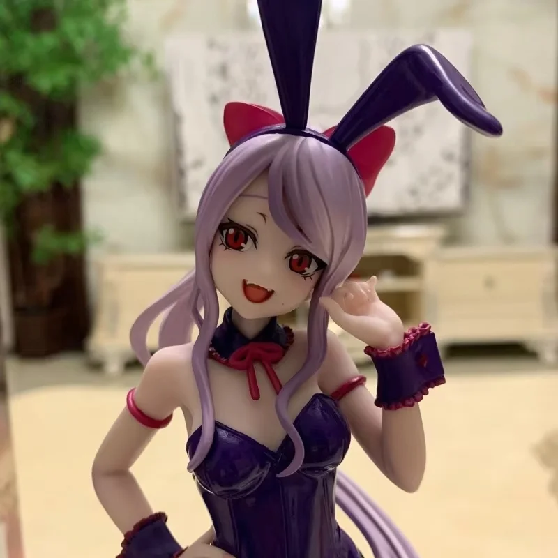 Hot Furyu Bicute 26cm Bunnies Shalltear Bloodfallen Bunny Girl Overlord Origina Model kolekcjonerski Anime rysunek urodziny zabawka prezent