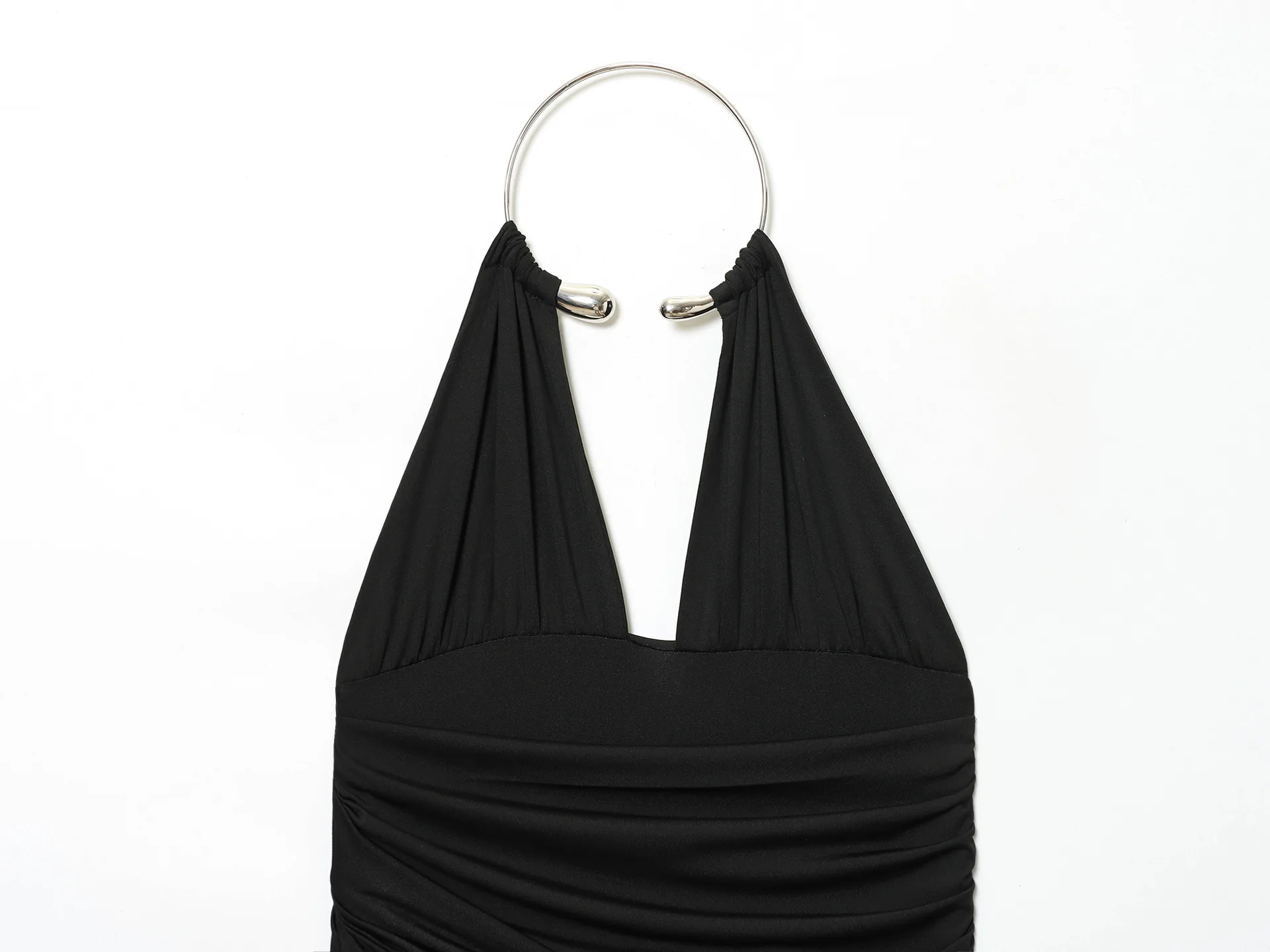 여성 여름 신상 패션 스트릿 스타일 백리스 섹시 슬리브리스 슬림 탑 트렌디 캐주얼 슬림 홀터넥 점프수트