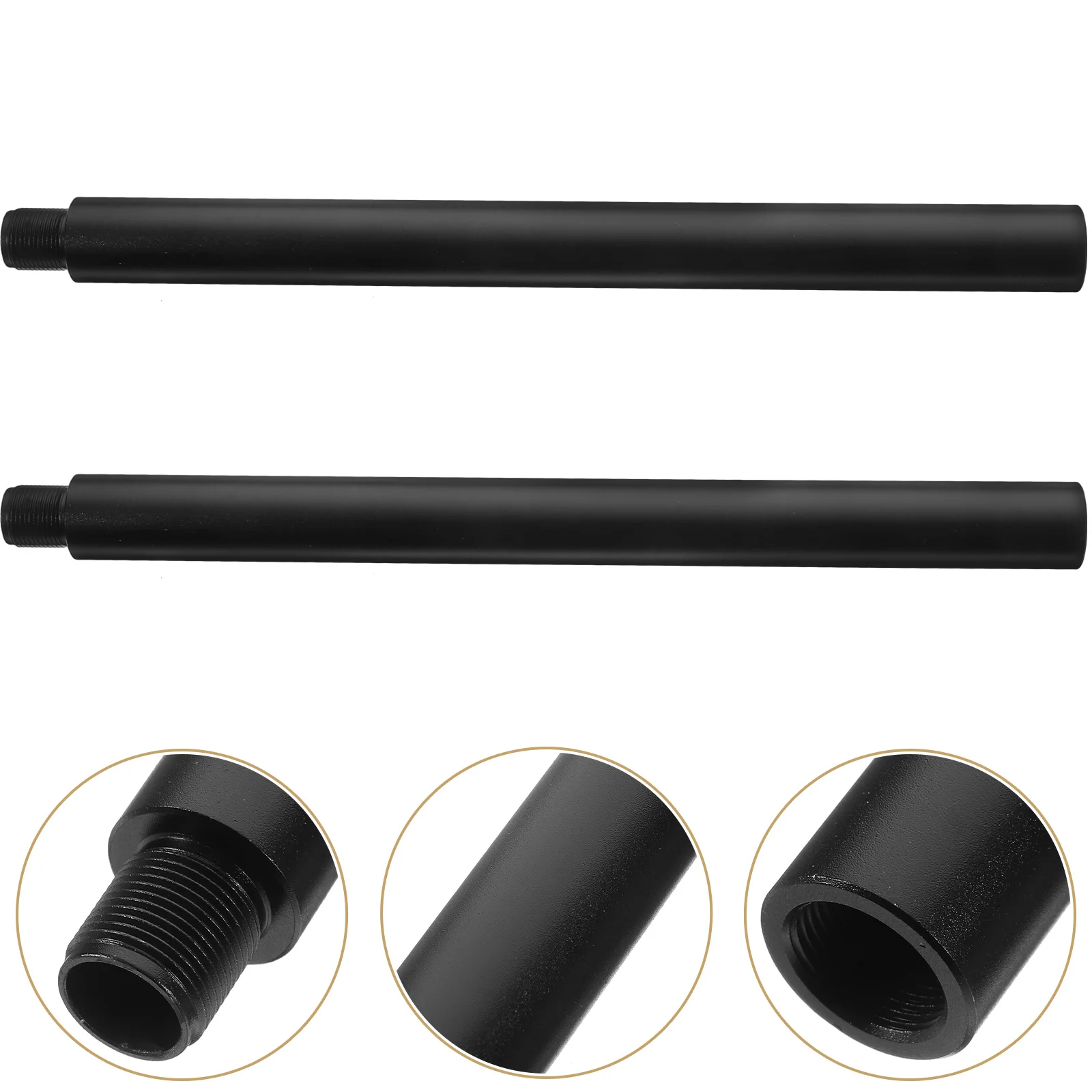 14mm Reverse Tooth Extension Tube Metal Straight Universal Casing Subwoofer Pole Poles for Mounting Speaker Speakers