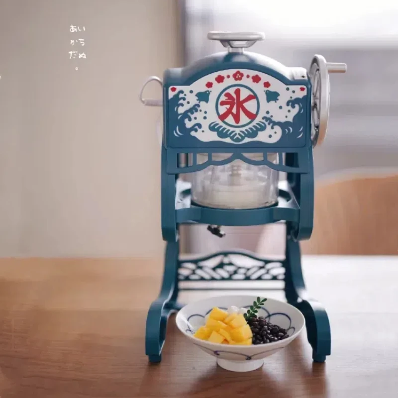 Afeitadora de hielo estilo Sakura Momoko: máquina de hielo de nieve eléctrica casera para hielo raspado y batidos