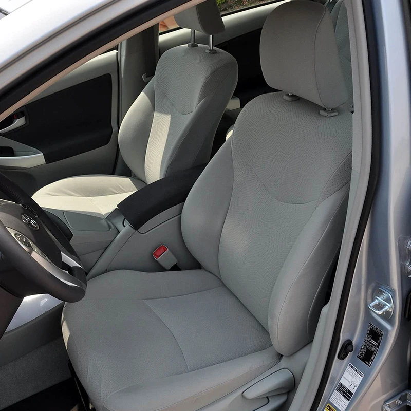 

Custom Fit Car Accessories Seat Covers 5 Seats for 2004-2024 Toyota Prius L LE XLE Limited Prius-Plug-In Prime Leather Full Set