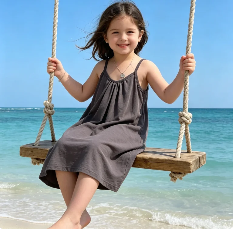 Girls Dress 2026 Spring and Summer New Children's Clothing Korean Style Girl Baby Foreign Style Solid Color Halter Skirt