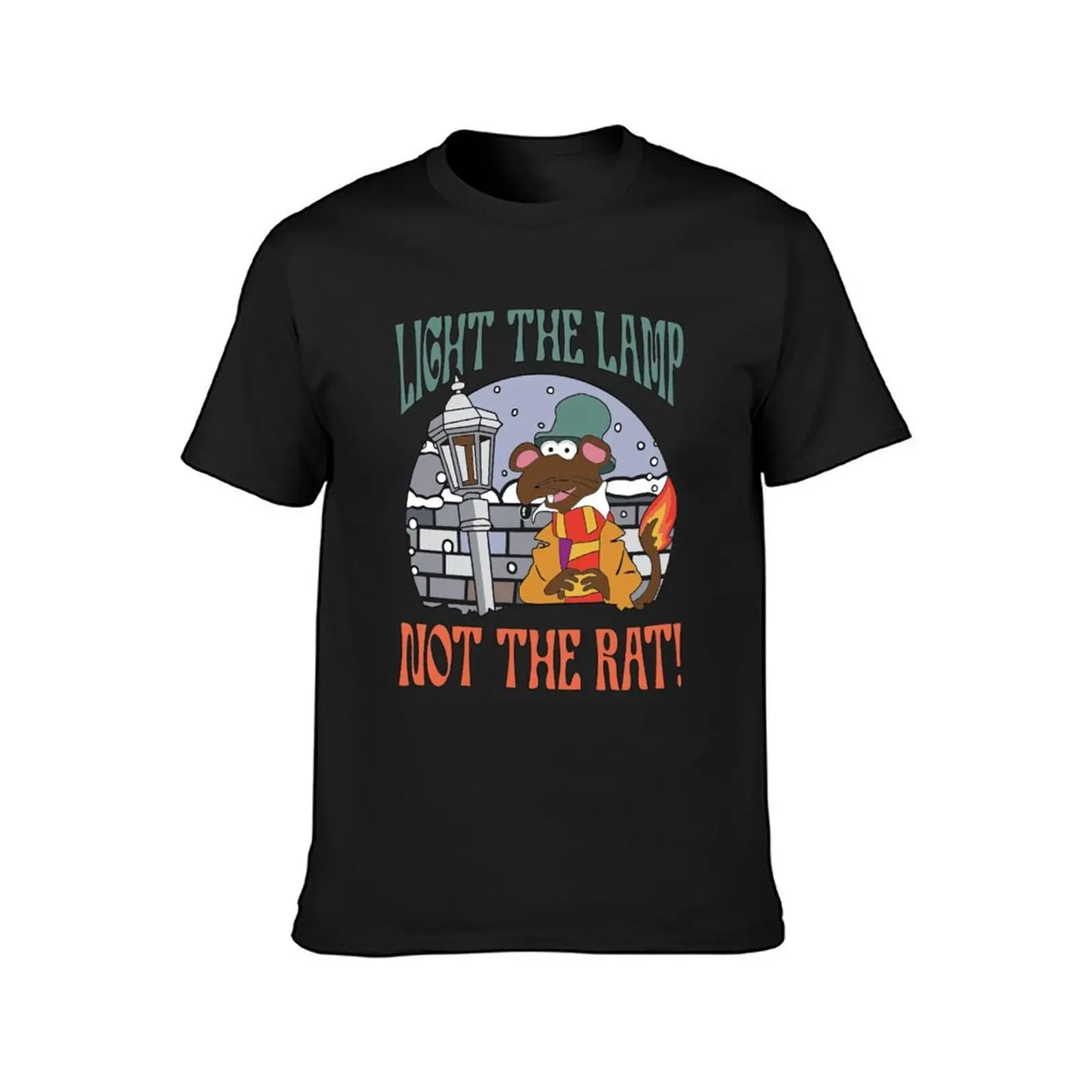 Light The Lamp Not The Rat T-Shirt customs design your own Blouse oversized mens vintage t shirts