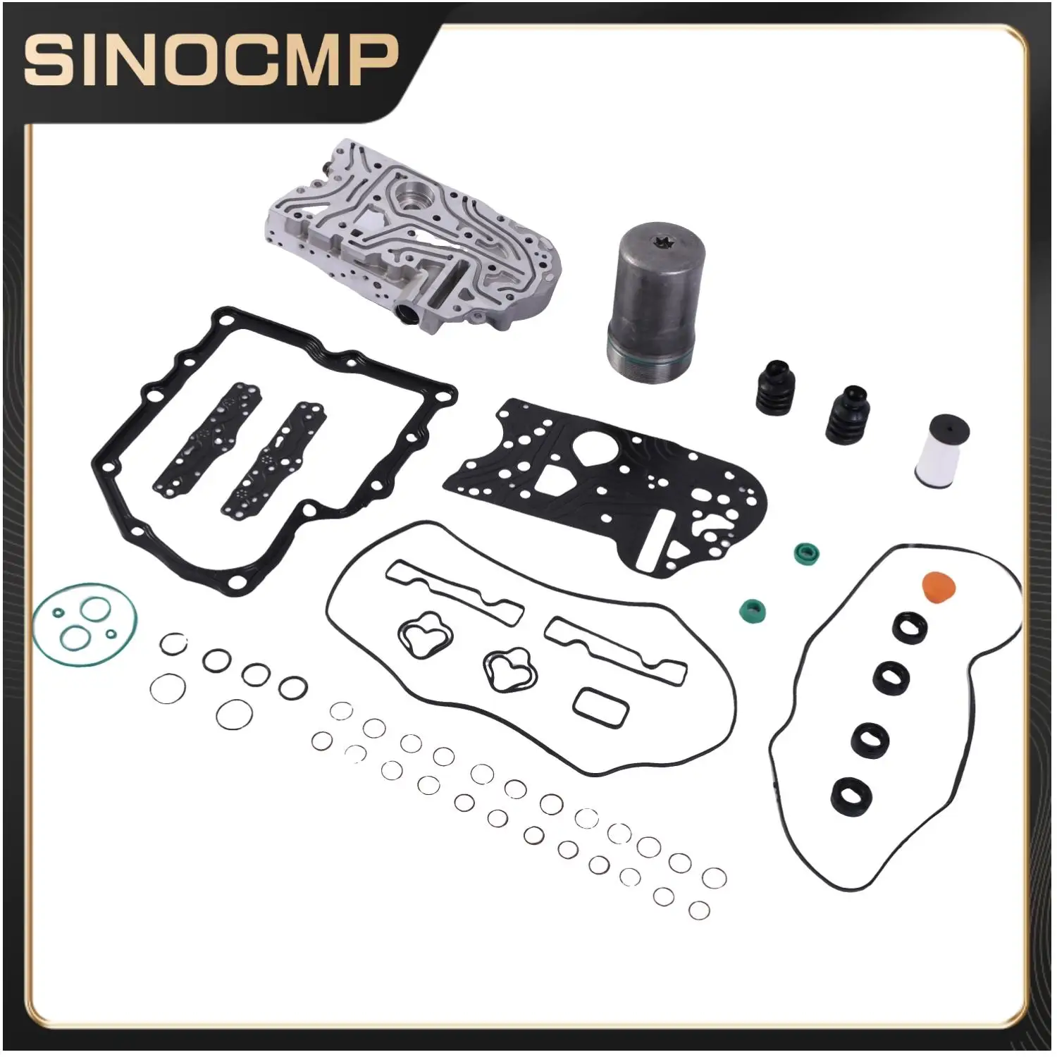 

DQ200 0AM DSG Transmission Valve Body Repair Kit Accumulator for A1 A3 Q3 ALTEA IBIZA BEETLE BORA GOLF POLO Refurbishment
