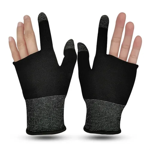 Guantes con funda para el pulgar para Gamer, guantes portátiles sin arañazos para juegos móviles, accesorios cómodos a prueba de sudor, 2 uds.