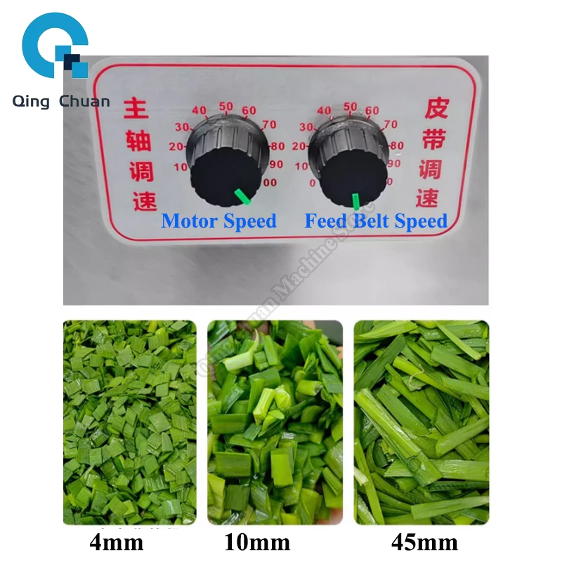 Scallion Chopping Machine Commercial Small Automatic Chili Ring Leek Celery Parsley Minced Electric Welsh Onion Slicer