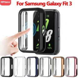 Case for Samsung Galaxy Fit 3 Full Soft TPU Screen Protector Bumper Protective Cover Shell for Samsung Galaxy Fit3 Accessories