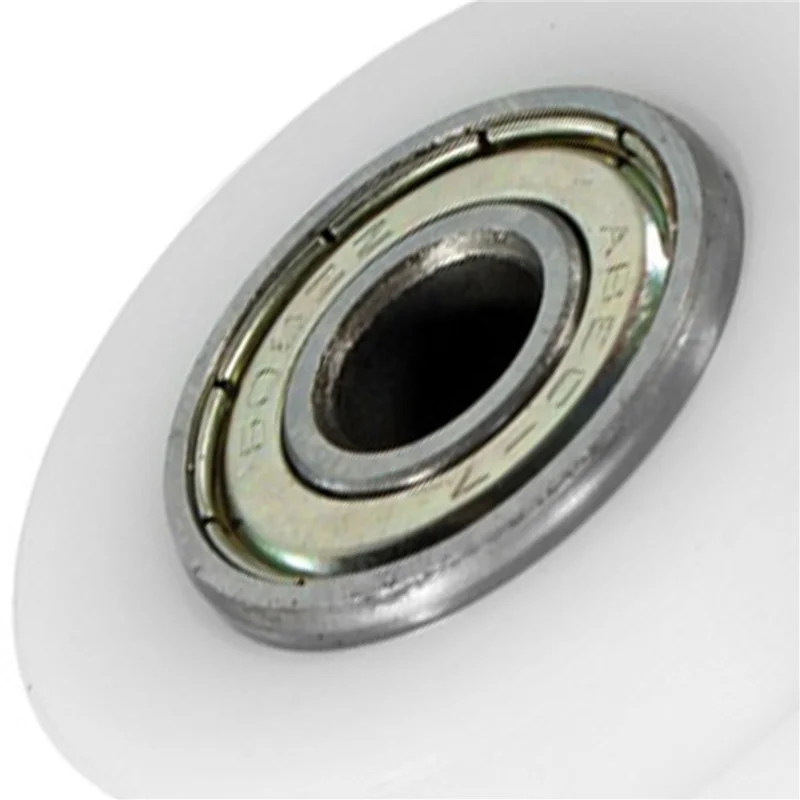 XX-5X Off-Road Motorcycle Retrofit Chain Guide Sprocket Chain Tensioner Rolling Wheel Suitable For The XR CRF KLX110(White)