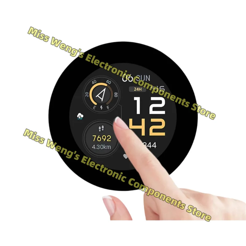 ESP32-S3-Touch-LCD-2.1 tela de toque circular colorida de 2,1 polegadas relógio DIY suporta WiFi/Bluetooth