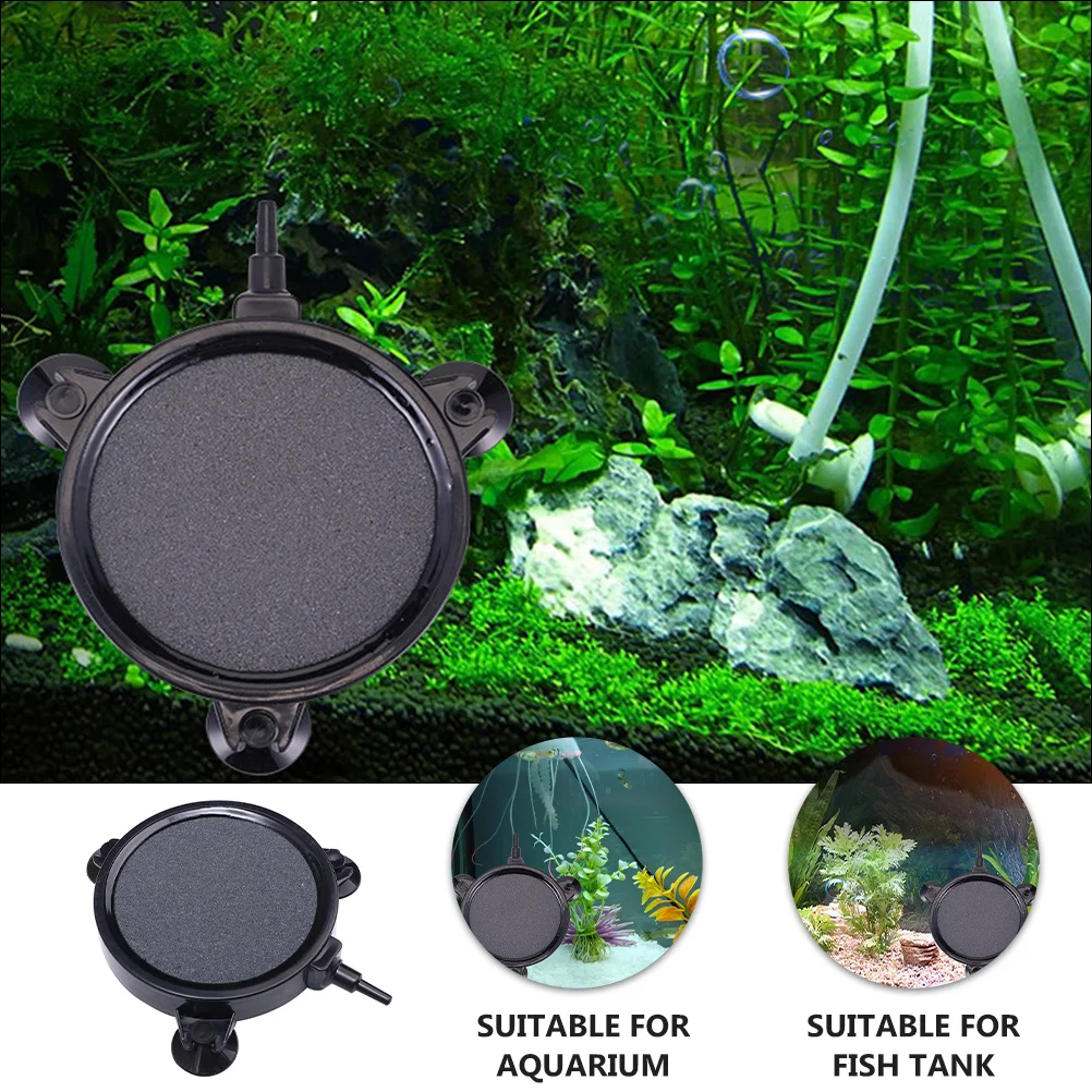 

4pcs Fish Tank Disc ABS Disc 90 220cm Air Stone Bubble Stone Bubble Diffuser Fish Tank Pet Supplies