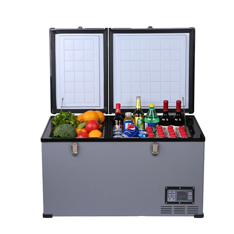 

Compressor Car Refrigerator 80 Liters RV Truck Yacht, Cold Rolled Plate Car Refrigerator Car