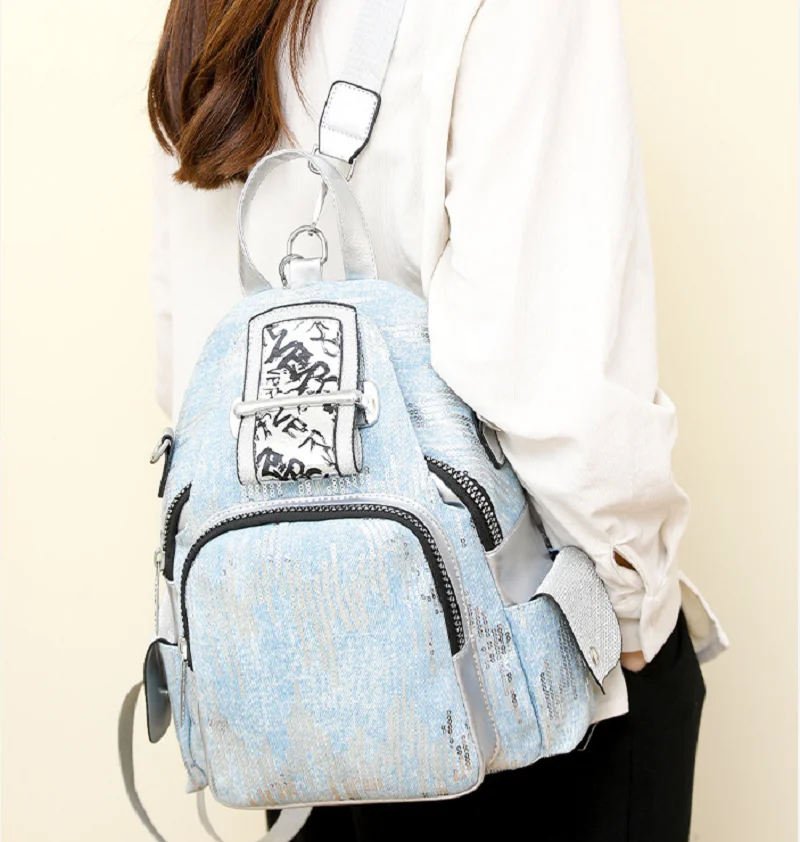 

2026 Luxury Fashion Trend Soft Leather Backpacks Women's Large Capacity Travel Shoulder Bags Totes Crossbody Bag School Backpack