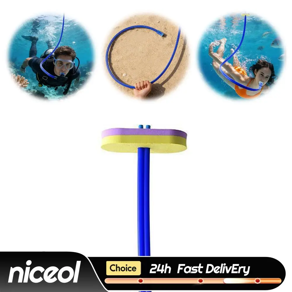 

Diving Snorkel Breathing Tube Flexible Foldable Diving Dry Snorkel Full Dry Snorkel Equipment for Freediving Swim Training