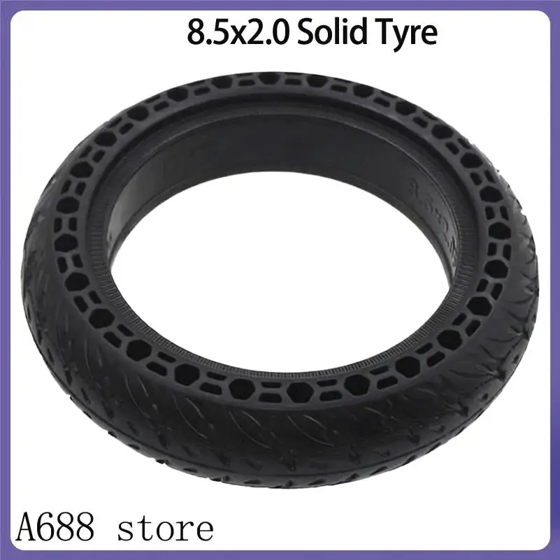 

8.5x2.0 Electric Scooter Tire, Solid Rubber Tire for Off-Road Use, 8.5 Inch Replacement Tire