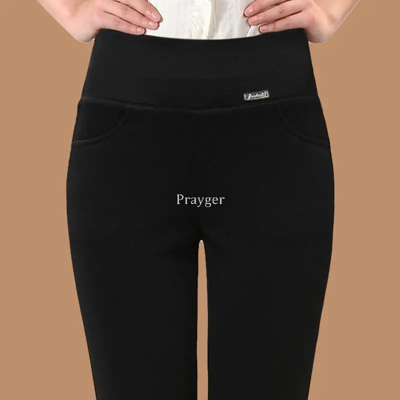 Femmes viser Slim fjElastic Leggings Taille Haute Crayon Pantalon Dame 03/Wear Big Large Taille S-5XL 6XL