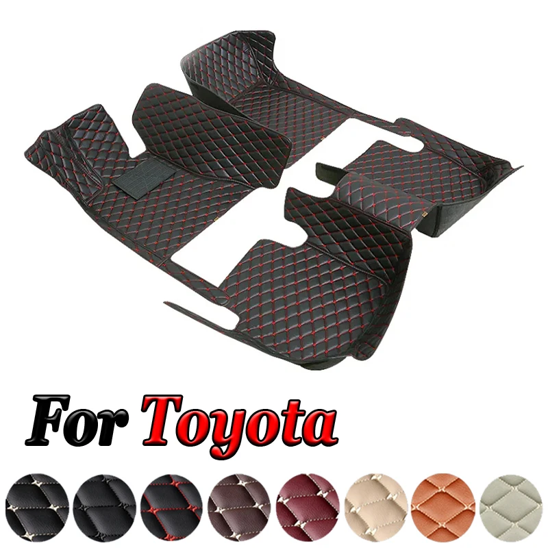 

Custom Car Floor Mat for Toyota FJ Cruiser 2005-2019 Hilux Zelas Tacoma 86 2013-2017 Interior Accessories Artificial Leather