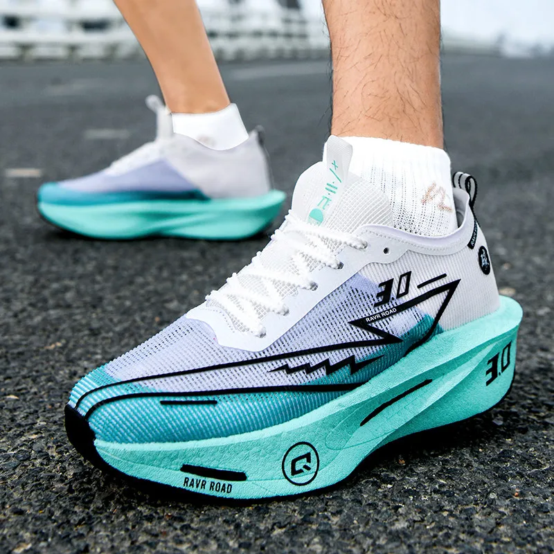 

Men Sneakers Mesh Comfort Tennis Shoes 2025 Men's Running Carbon Board 3.0 Cushion Sports Training Jogging Speciality Jog Shoes