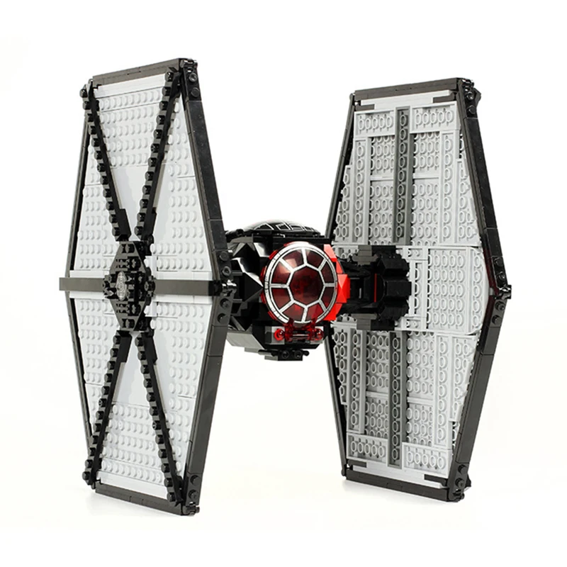 Primo ordine Forze speciali TIE Fighter Gift 05005 Building Blocks 75101 Mattoni Natale Veicolo spaziale Compleanno 10900