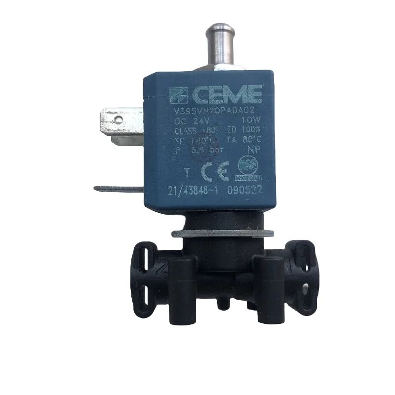 

Coffee Machine Accessories DC24V 10W V395VN20PADA02 V395 Solenoid Valve For Phlis For EP3146 2136 5144 Espresso Machine