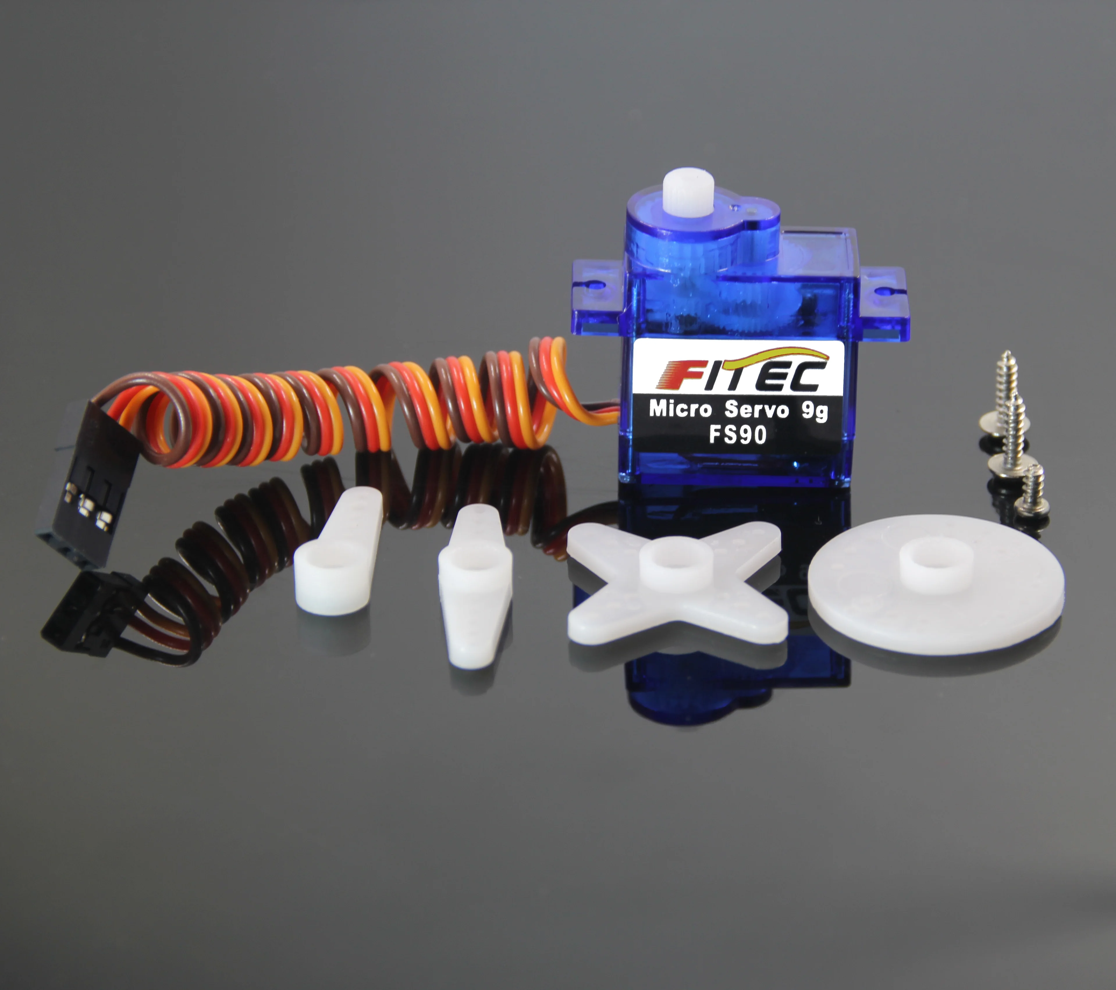 20 piezas Feetech FS90 Micro 9g Mini Servo Pan y Tilt Servo cardán para sistemas FPV