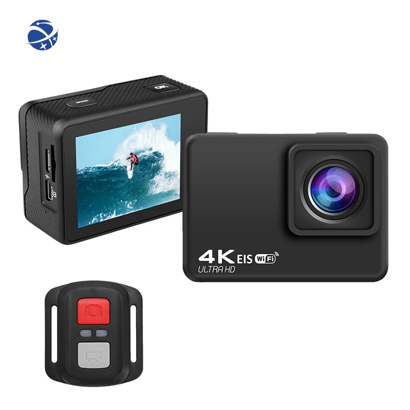 AT-Q37CR 2inch Screen WIFI 60fps Display EIS 170 Degree Wide Angle 1080P HD Underwater 4K Action Camera