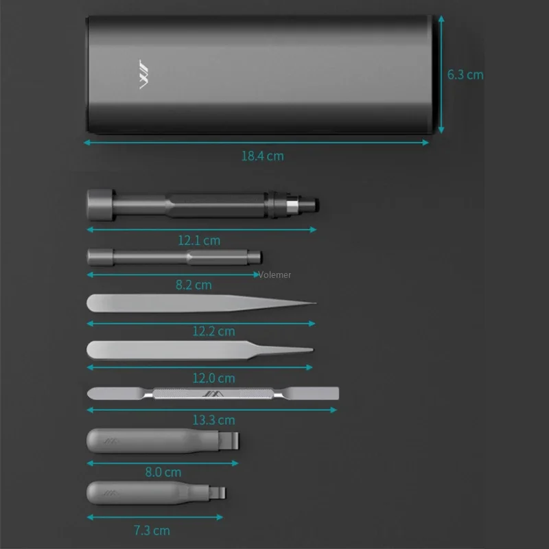 Imagem -05 - Jimi-chave de Fenda Magnética Grupo Precision Screw Driver Ferramentas de Reparação Imprensa Design Household Faça Você Mesmo Toolkit 60 em 1