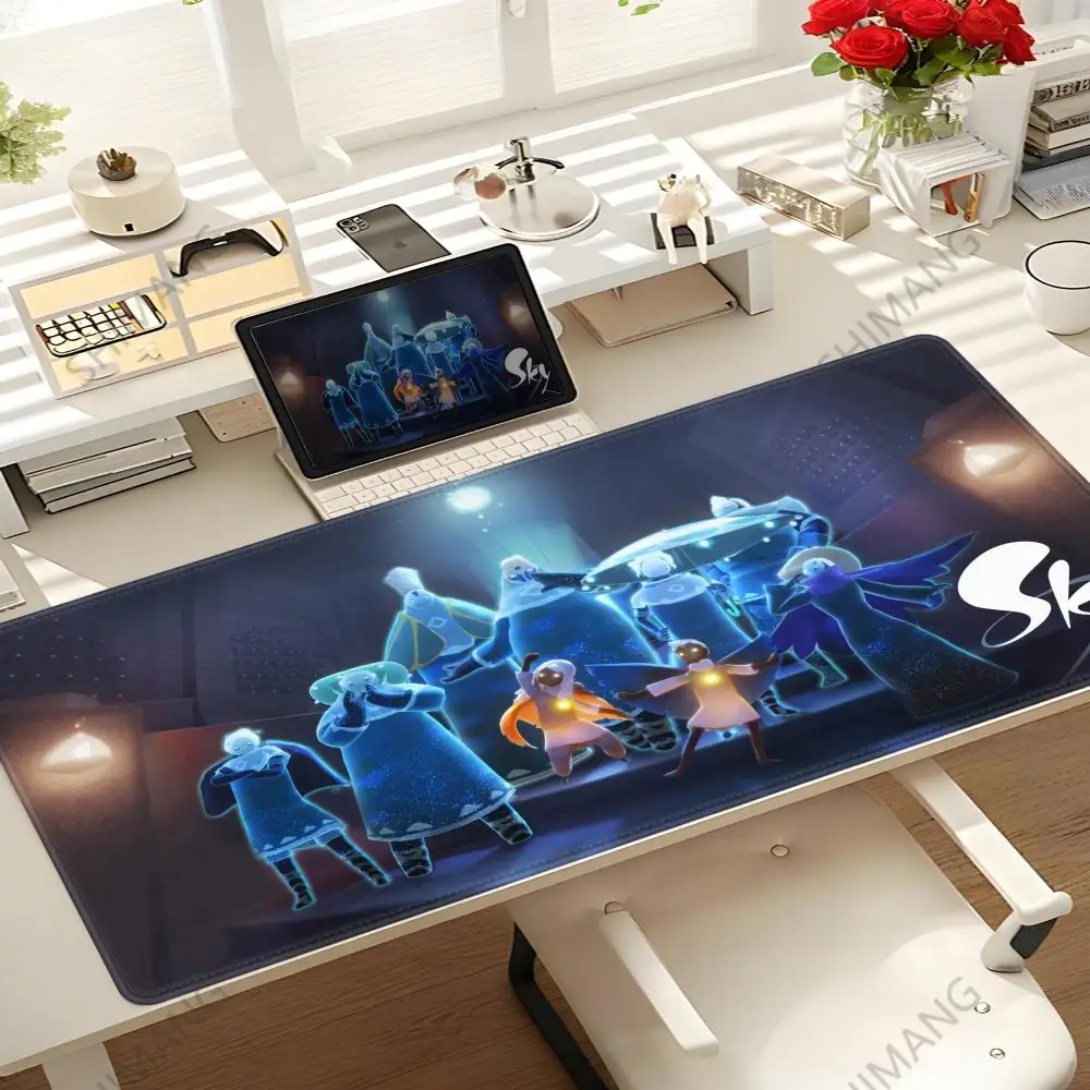 Game S-Sky Children of the Light Mousepad Mouse Mat With Pad gaming accessories Prime Gaming XXL Keyboard Pad Stitch Padding Mat