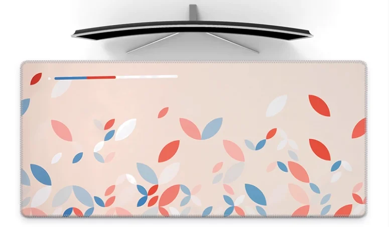 

Fallen Leaf Solid Color Simple Waterproof Mouse Pad Extra Large Thick Anti Soiling Desk Mat Keyboard with High Quality Design