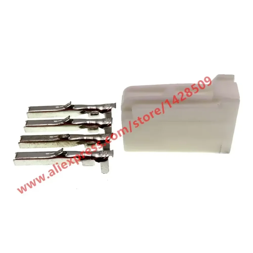 1 Set 4 Pin 90980-12211 Automotive Rear View Cable Plug Auto Female Socket For Toyota Mazda