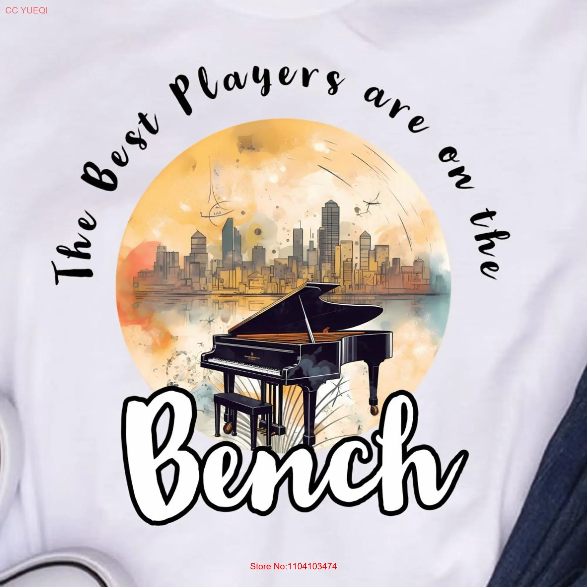 Music Lover T Shirt Piano PianisT For Teacher Musician long or short sleeves